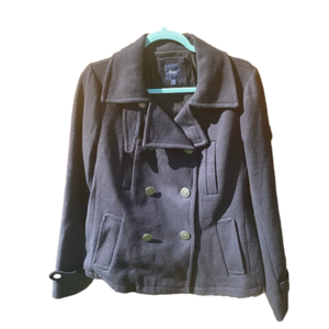 GAP brand navy pea coat-Sz S